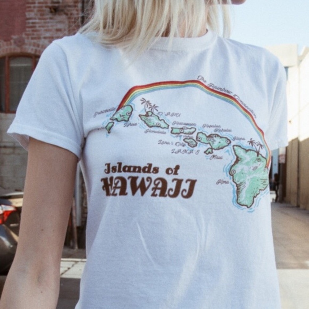 brandy melville islands of hawaii top🌈